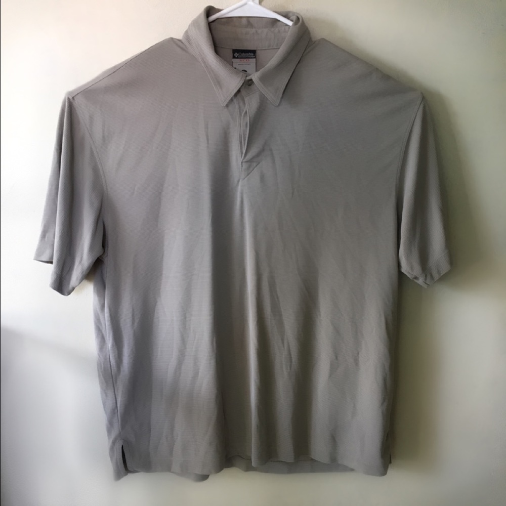 Columbia Polo Shirt Size Large